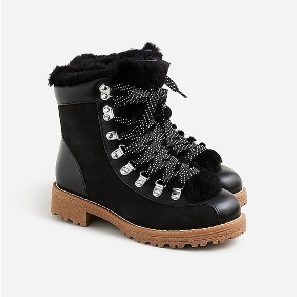 J Crew New Nordic boots in leather and nubuck BD332